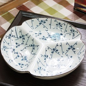 데코하우스 설화 3절 나눔접시 나눔찬기 접시, 설화 3절 나눔접시 중(中), 1개