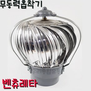 삼각 벤츄레이터 무동력 흡착기 벤츄레타 냄새배출기, 1개
