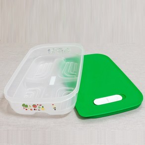 타파웨어 스마트싱싱기 야채통 파통 반찬통 1.8L그린, 1개, 1.8L