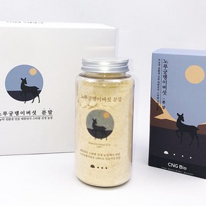 국내산 노루궁뎅이버섯 분말 3통 선물세트 (3개월분), 1개, 100g