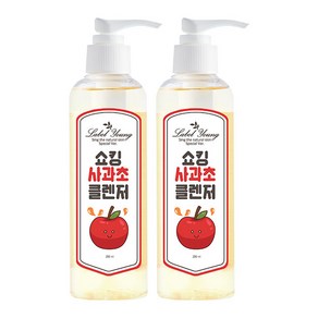 [라벨영]쇼킹사과초클렌저 스페셜ve. 2개, 200ml