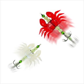[국선낚시] 왕꽃게 문어 쭈꾸미 에기 6개 SET, 단품