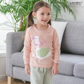뉴욕꼬맹이 도도거위 9부 자가드 실내복