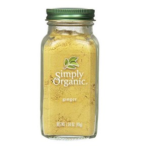 심플리오가닉 진저 파우더, 46g, 1개