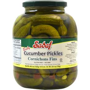 사다프 큐컴버 피클, 1.32kg, 1개