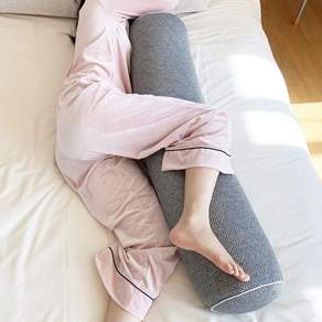 리브숨 누빔 삼중직 바디필로우 솜포함