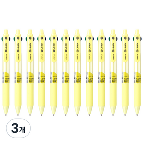 라인플러스 M4 4색볼펜 1.0mm 12p
