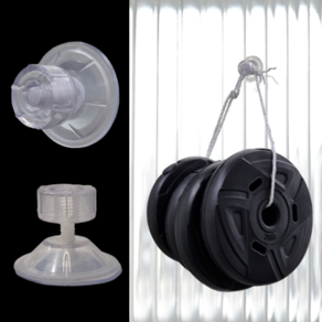 홀리크 홀딕 초강력 흡착 큐방, 3개, 투명