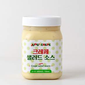 정크레페 크레페 샐러드 소스 대용량, 1개, 700ml