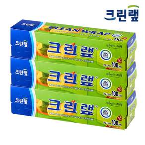 크린랲 위생 비닐랩+수세미, 3개
