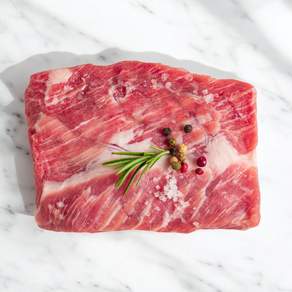 [당일발송] 업소용 대용량 등심덧살 통 가브리살 1kg x 2팩 원육, 통가브리살 원육, 2개