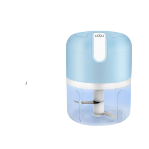 전동 만능 야채 고기 다지기 휴대용 다진 마늘기, s1201 푸른 색 250ml