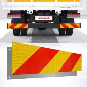 카노바 알루미늄 화물차 후부 반사판 600mmX140mm 좌우2장 1세트, 1개