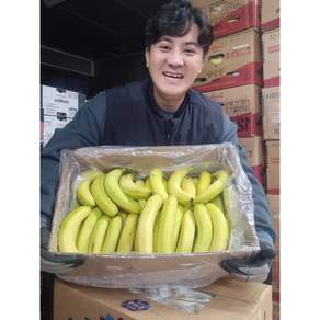 쥬스용 고당도 낱발 바나나, 크기/후숙 랜덤 (하자보상 X ), ( 3kg ), 1개