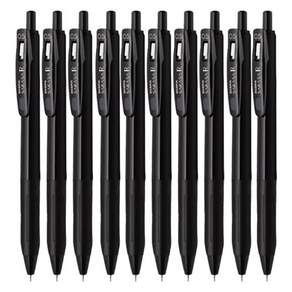 제브라 사라사 R 젤 펜 0.5mm JJ29-R1, 10개, 블랙