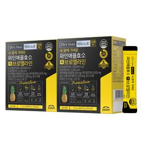 팔레오 닥터스노트 파인애플효소 쏙 브로멜라인, 70g, 2개