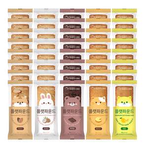 [맘스케이크] 플랫파운드 혼합세트, 40개, 50g