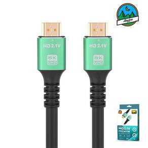 로이브로 프리미엄 ULTRA HDMI 2.1 8K 48GBPS 60HZ HDMI 모니터 TV 노트북 케이블, 1m, 1개