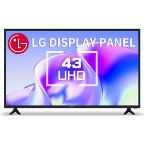 [10% 환급가전] 아인츠 4K UHD HDR TV, 109cm(43인치), KEZ4302UH, 스탠드형, 고객직접설치