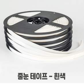 줄눈접착테이프 세면대 싱크대 곰팡이 방지 모서리 포인트 테이프, 줄눈 접착테이프_8mm(흰색), 1개