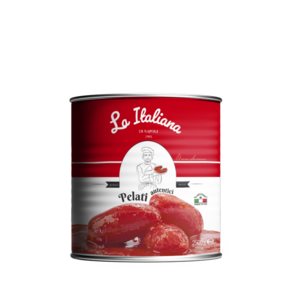 라이탈리아나 나폴리 저칼로리 100% 무설탕 토마토 홀 통조림, 1개, 400g
