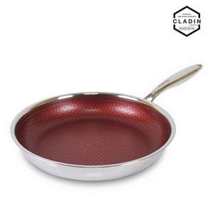 클래딘 인덕션 이연복 통3중 베네치아 IH 후라이팬 궁중팬, 단품, 1개, 팬24cm