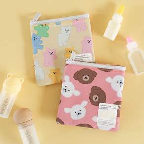 데일리 보냉 약파우치 (2종 택1), 01 Jelly bear
