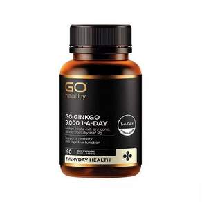 고헬씨 고 징코 은행나뭇잎 9000mg 베지 캡슐, 60정, 1개