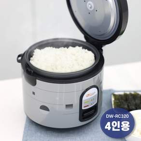 <신규한정>대웅모닝컴 취사 보온 전기밥솥 4인용 6인용 10인용, DC-RC320