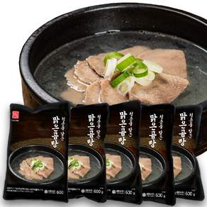 청춘을 담은 청담 나주 맑은 곰탕 600g (냉동), 4개