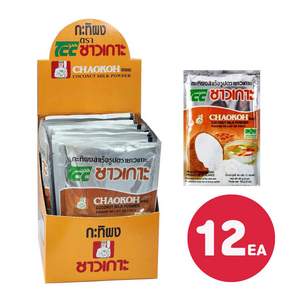 차오코 코코넛 밀크 파우더, 60g, 12개