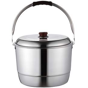 국산 대형 스텐들통 20L (인덕션겸용), 20리터 찜판 포함, 35cm
