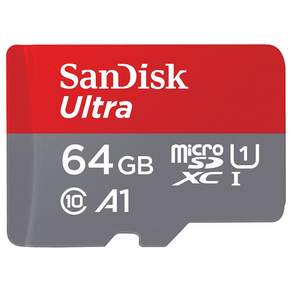 샌디스크 울트라 Micro SD 메모리카드 SDSQUAR-064GB, 64GB, 1개