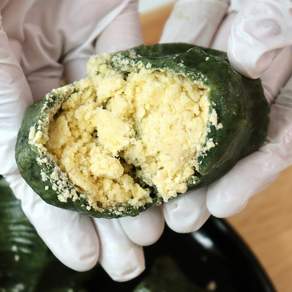 밀레의공방 주먹송편 쑥송편 흑임자 녹두 깨, 1kg, 1박스
