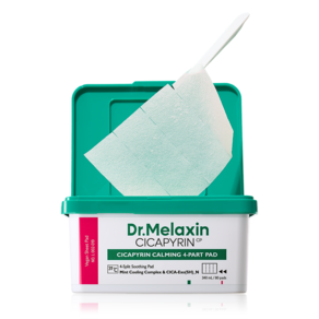 닥터멜락신 시카피린 카밍 4분할 패드 340ml (80매입), 1개, 80매입