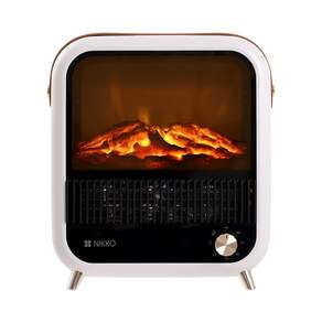(26년형 NEW) 니코 PTC 소형 전기 난로 불멍 히터 캠핑 온풍기 NKH-F246