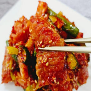 밥도둑 반찬 새콤달콤 밑반찬 도라지 홍어회무침 당일제조, 1개, 1kg