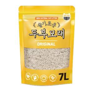 슬기로운두부모래 오리지널 고양이 두부모래, 7L, 1개, 무향
