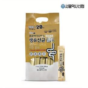 서울약사신협 프로바이오틱스 생유산균 골드 2.5g 120포 (리필팩), 300g, 1개