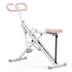 메라치 R07스쿼트 앤 로잉 엑서사이즈 머신, 화이트+핑크