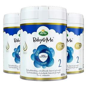 Arla 어린이 앤 미 HMO 2단계, 3개, 800g