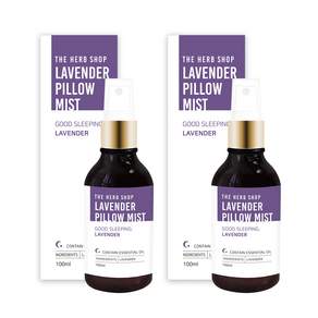 더허브샵 필로우 미스트, 100ml, 2개, 라벤더