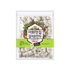 이화맛집김치손만두 1.5kg, 1개