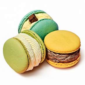 널담 뚱카롱 4.5cm 마카롱 8구 고식이섬유 사랑세트, 400g, 1세트