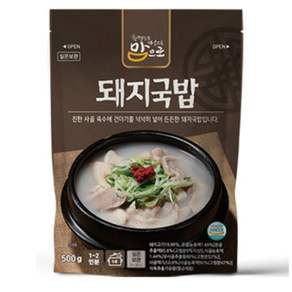 별미 돼지국밥 부산돼지국밥 즉석국, 2개, 500g
