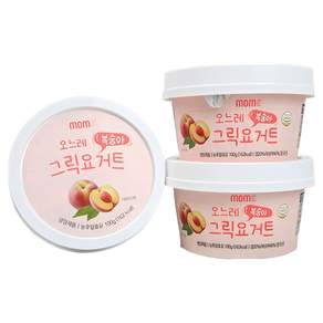 [밀크온밀크] 오느레 그릭요거트 복숭아 100g*총6개, 100g