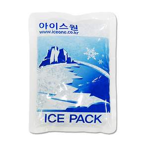 아이스원 젤아이스팩 16x24cm 1BOX 36EA 고급형 나일론 아이스팩 완제품, 1세트, 36개