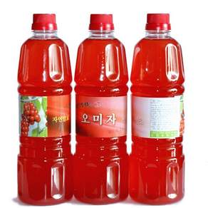 농부마을 천연발효 마시는 오미자 생 식초, 3개, 900ml