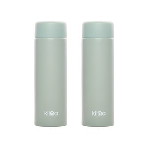 (1+1)클리나 스텐 소형 티 커피 포켓 미니 텀블러 150ml 200ml, 민트 1+1