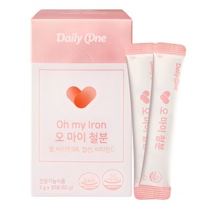 데일리원 오 마이 철분 30p, 60g, 1개